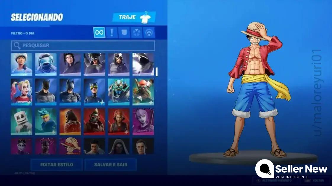 Luffy e outros personagens de One Piece podem aparecer em Fortnite