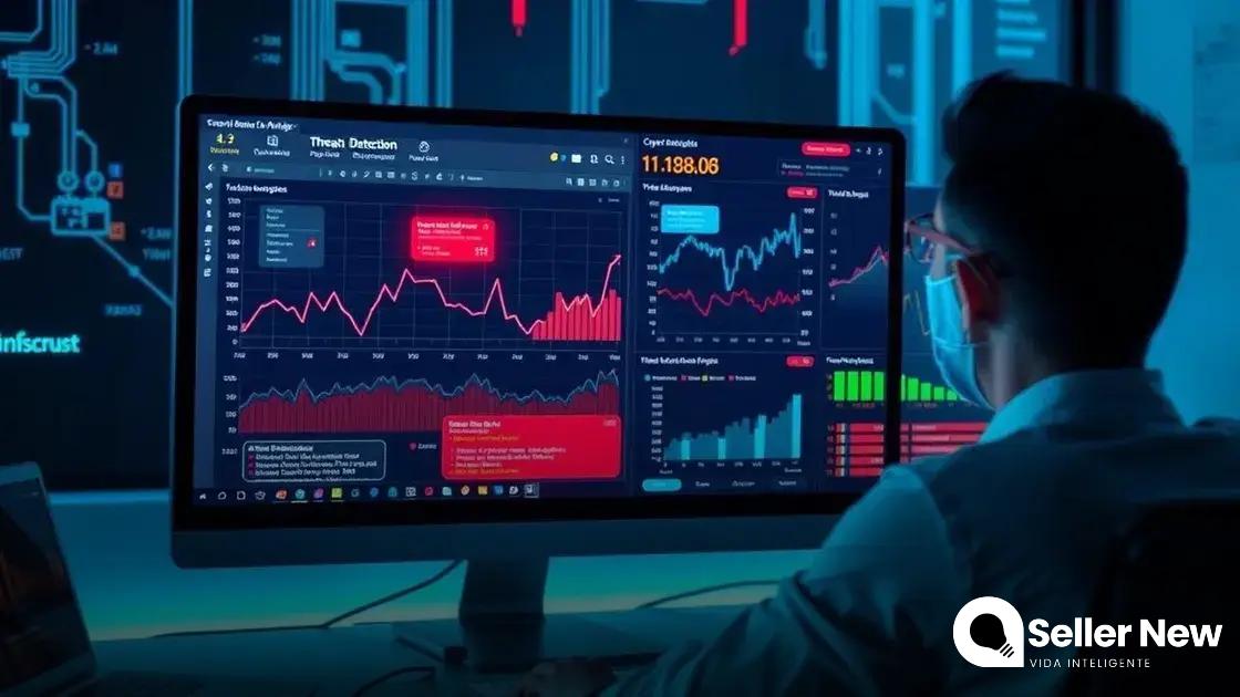 Detecção de ameaças em tempo real com IA